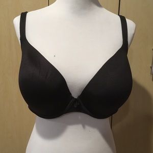 Cacique Black Intuition Uplift Plunge Bra